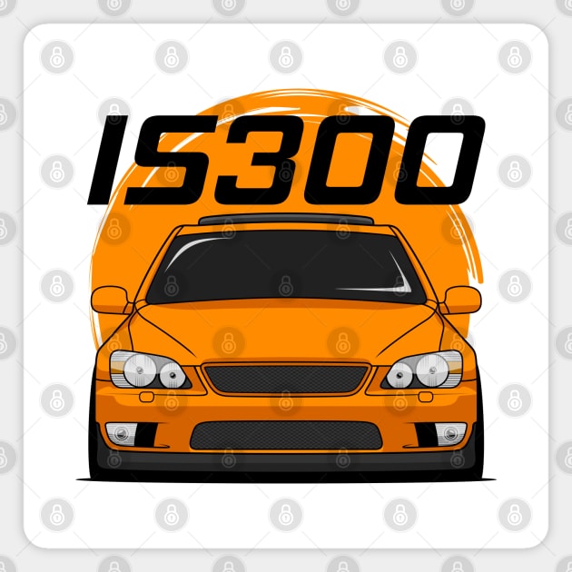 IS300 Orange Magnet by GoldenTuners